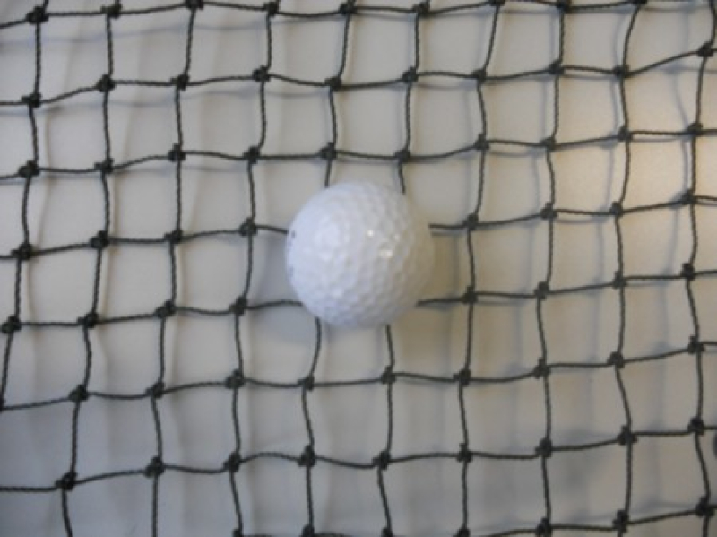 Golfball-Auffangnetz, Maschenweite: 25 mm, Breite u. Länge nach Wunsch ( 2,2 mm )